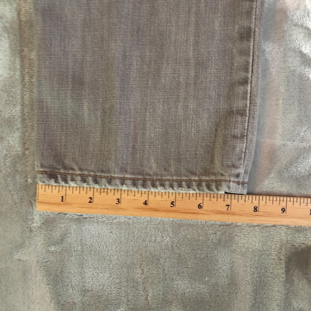 Levis 514 Slim Straight Jeans Mens Size 30x30 Grey Wash Denim Stretch - Picture 9 of 9